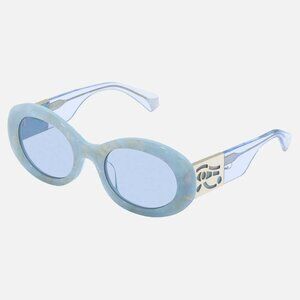 Camilla Sand Storm Sunglasses in Blue quartz